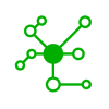 Netzwerk Ikon - Kommunikationstechnik